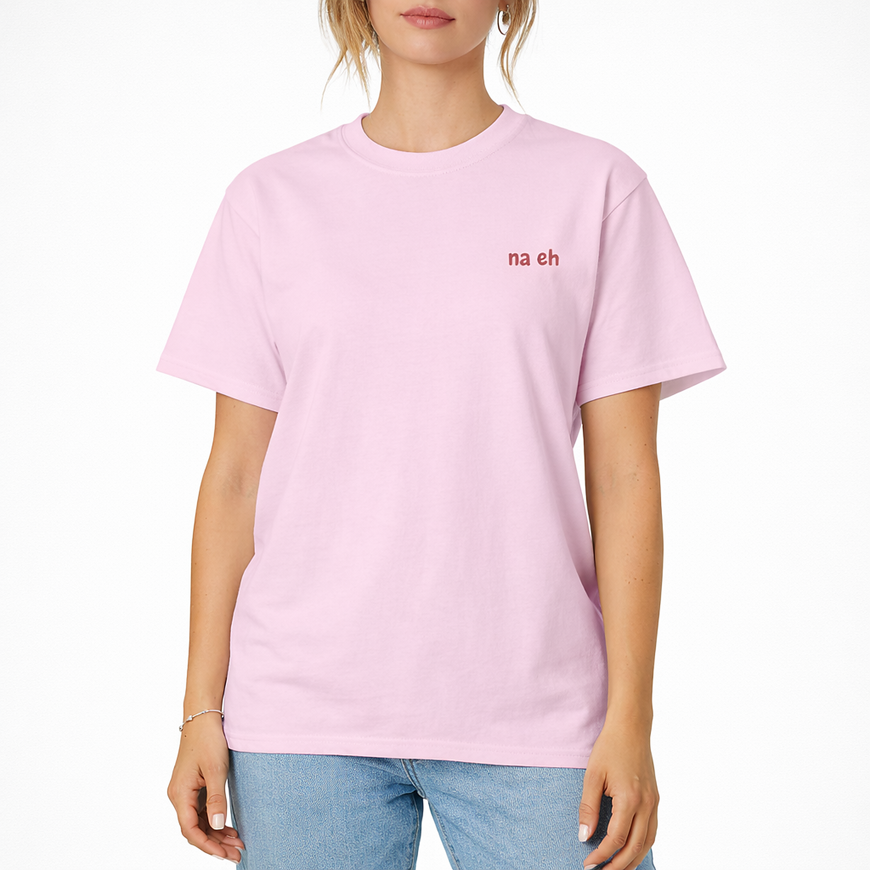 T-Shirt Dorfkind rosa/rot